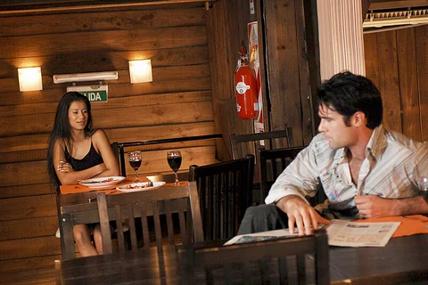 Ana Touche fucking in the table with her small tits — photo 2
