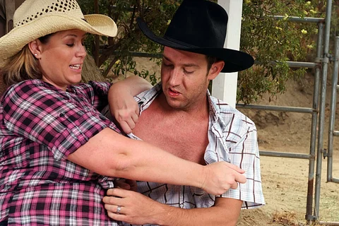 Lisa Sparxxx fucking in the outdoors with her natural tits — photo 2